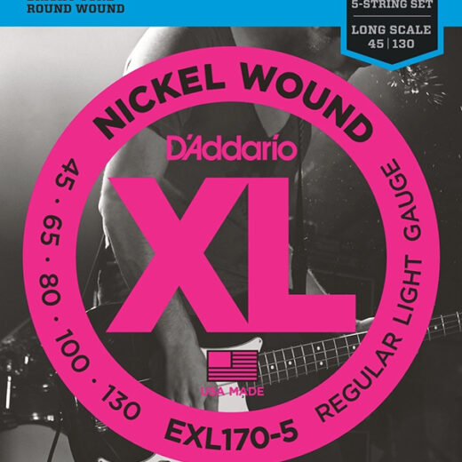 JUEGO BAJO ELECTRICO D ADDARIO EXL170 6