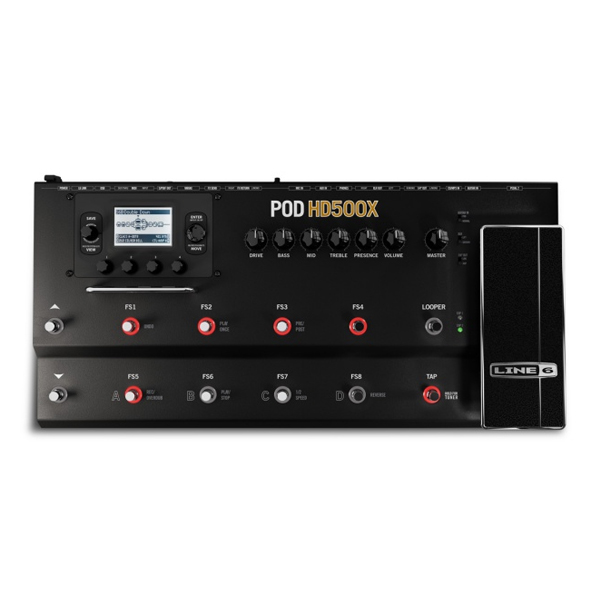 06-11 PROCESADOR EFECTOS GUITARRA LINE 6 POD HD500X - Imagen 1