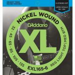 JUEGO BAJO ELECTRICO D ADDARIO EXL165 6