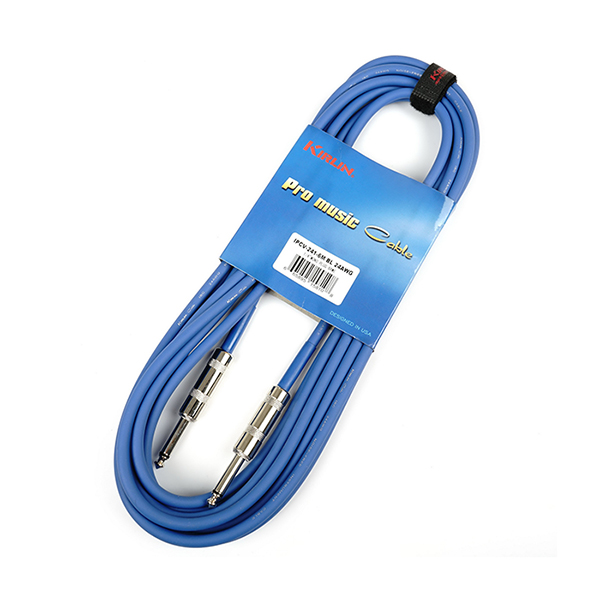 124-a CABLE INSTRUMENTO KIRLIN IPCV241 BL 6M - Imagen 1