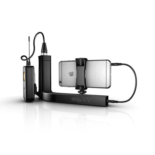 MONTURA DE GRABACION AUDIO VIDEO IK MULTIMEDIA IKLIP AV SMARTPHONE
