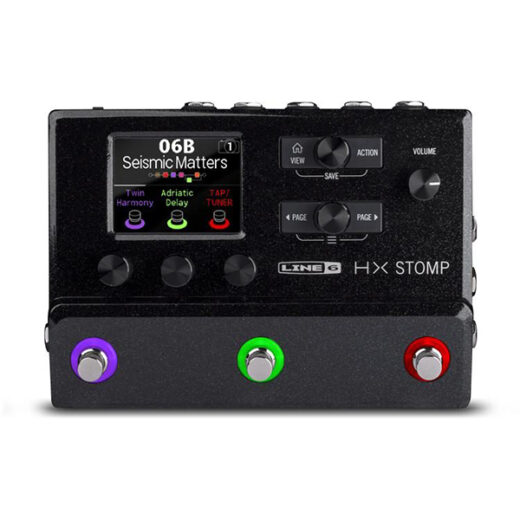 PROCESADOR EFECTOS GUITARRA LINE 6 HX STOMP US