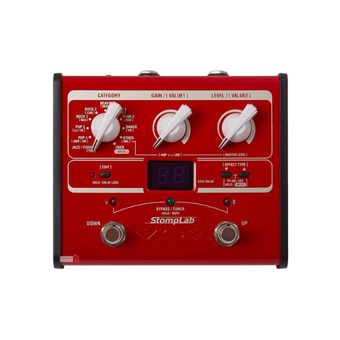 PEDAL EFECTOS PARA BAJO VOX STOMPLAB SL1B