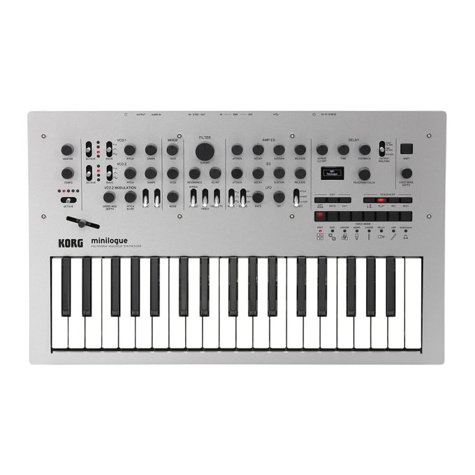 KORG MINILOGUE SINTETIZADOR ANOLOGICO D