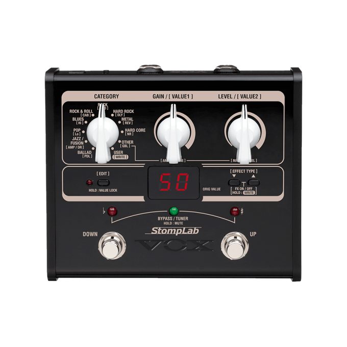 PEDAL EFECTOS PARA GUITARRA VOX STOMPLAB SL1G