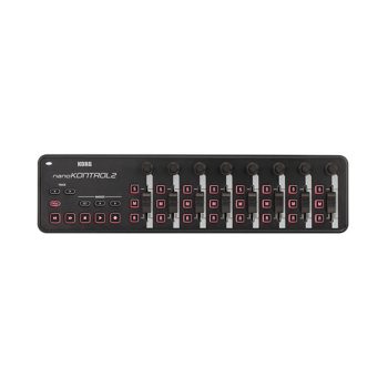 CONTROLADOR KORG NANOKONTROL2 BK SLIM USB