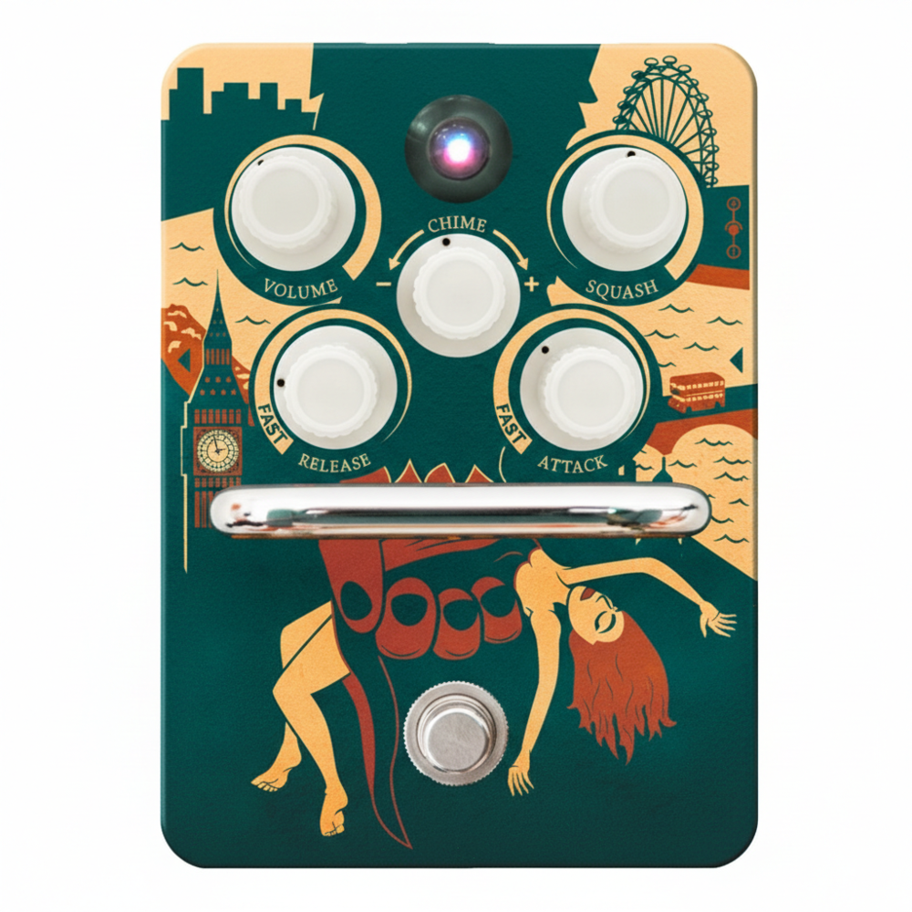 PEDAL GUITARRA ORANGE D PD KONGPRESSOR COMPRESOR PEDAL GUITARRA ORANGE D PD KONGPRESSOR COMPRESOR - Imagen 1
